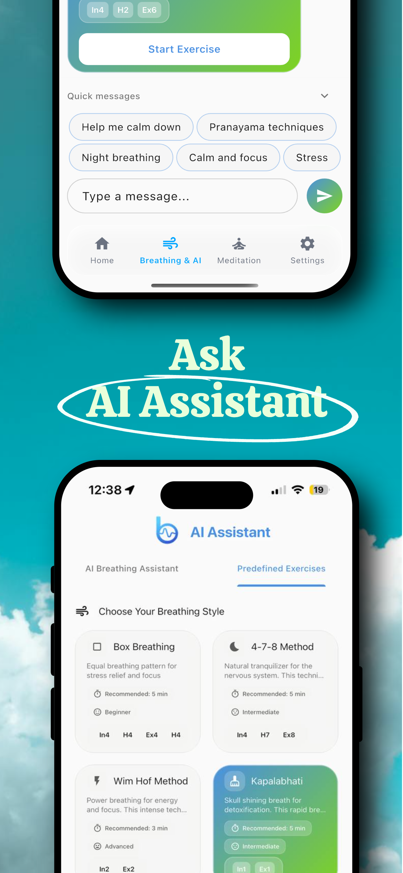 Breatho App Screenshot