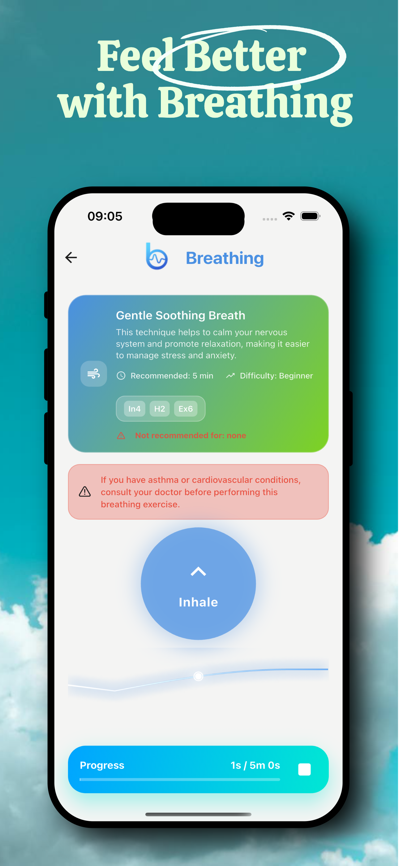 Breatho App Screenshot