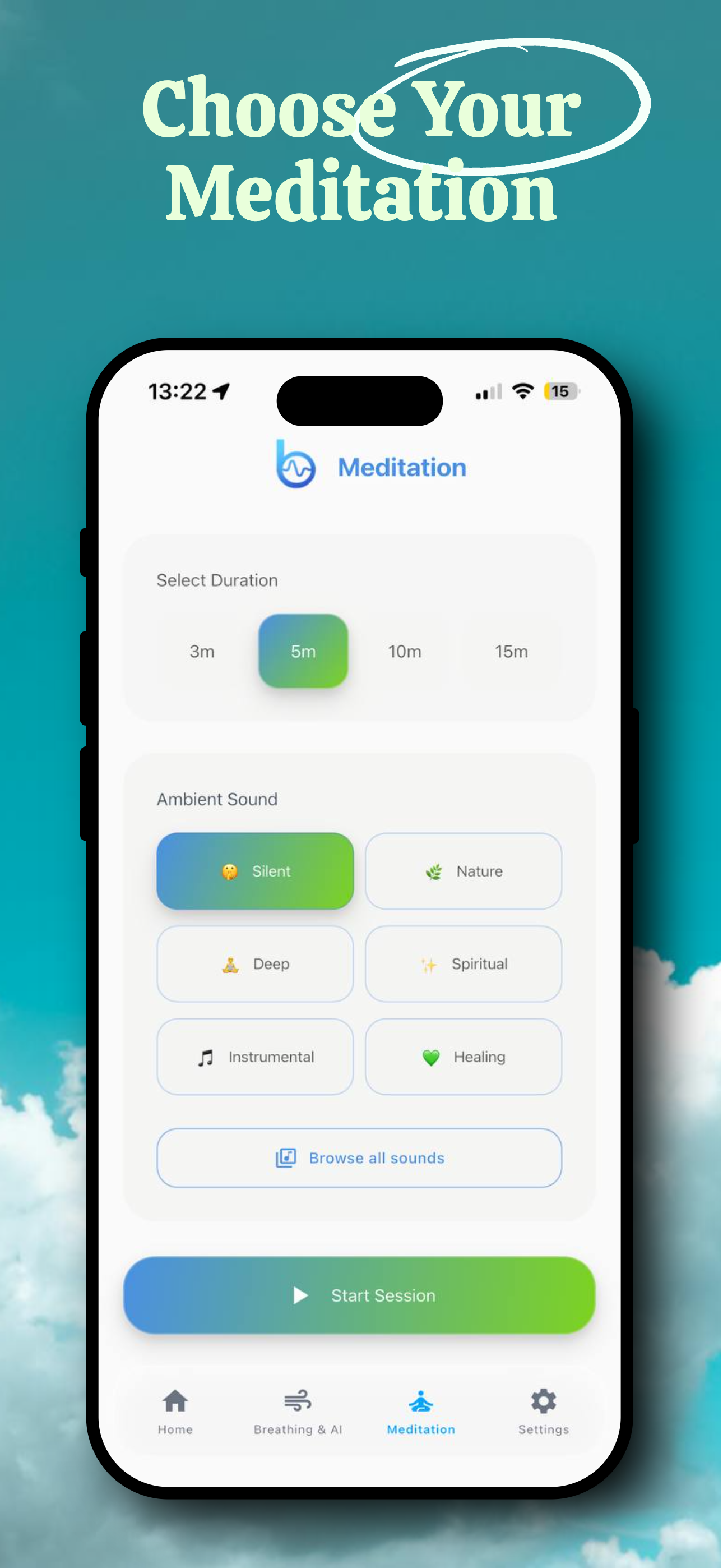 Breatho App Screenshot