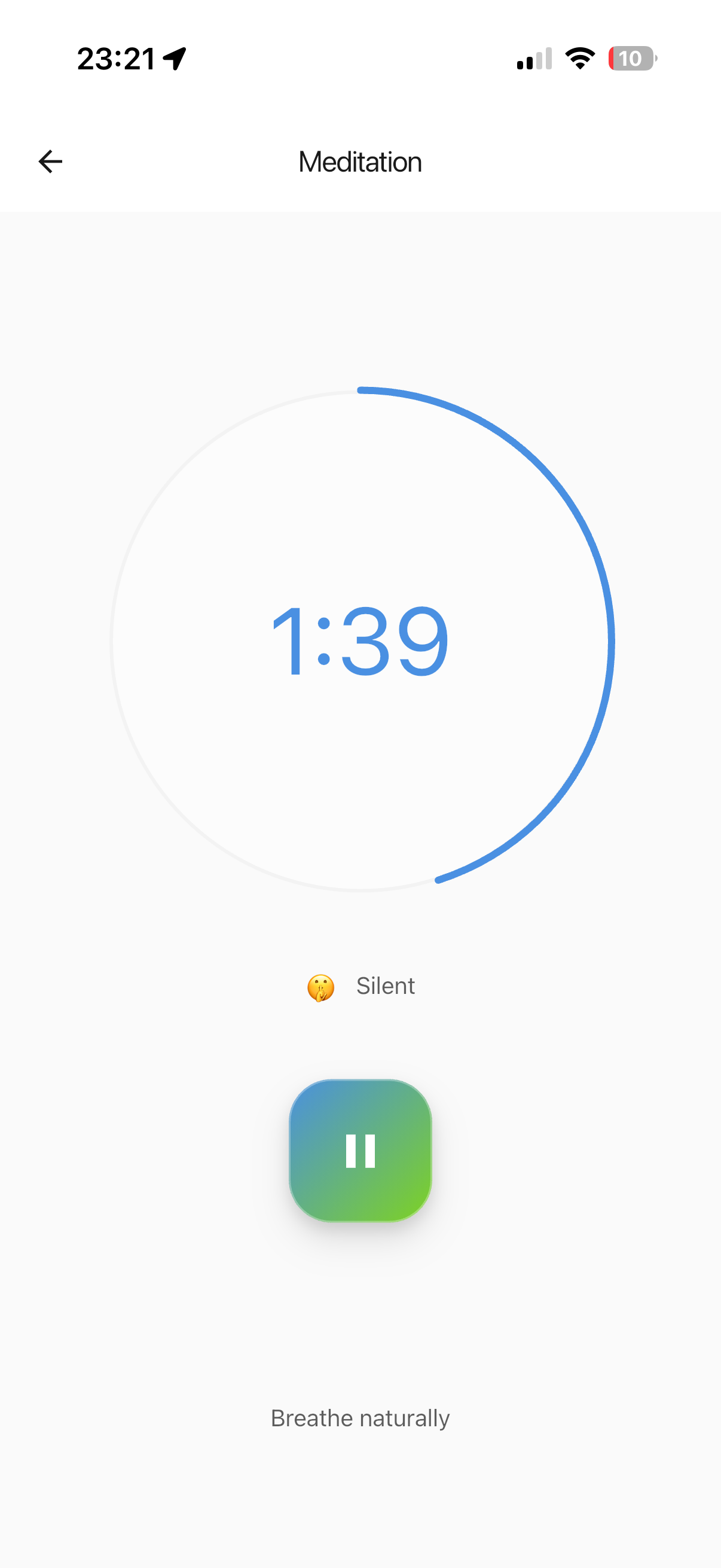 Breatho App Screenshot